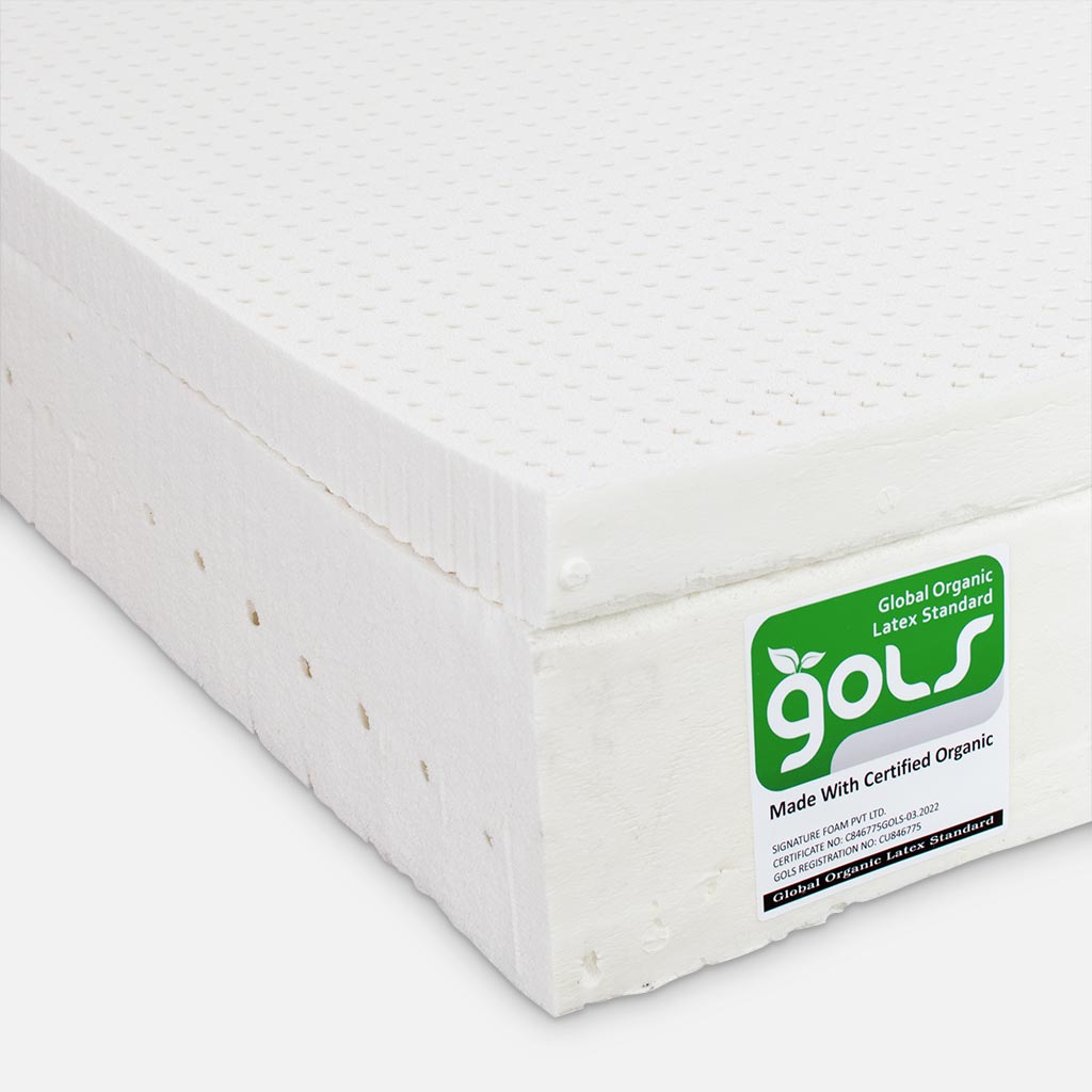 DIY Latex Mattress - GOLS base and Talalay comfort layer