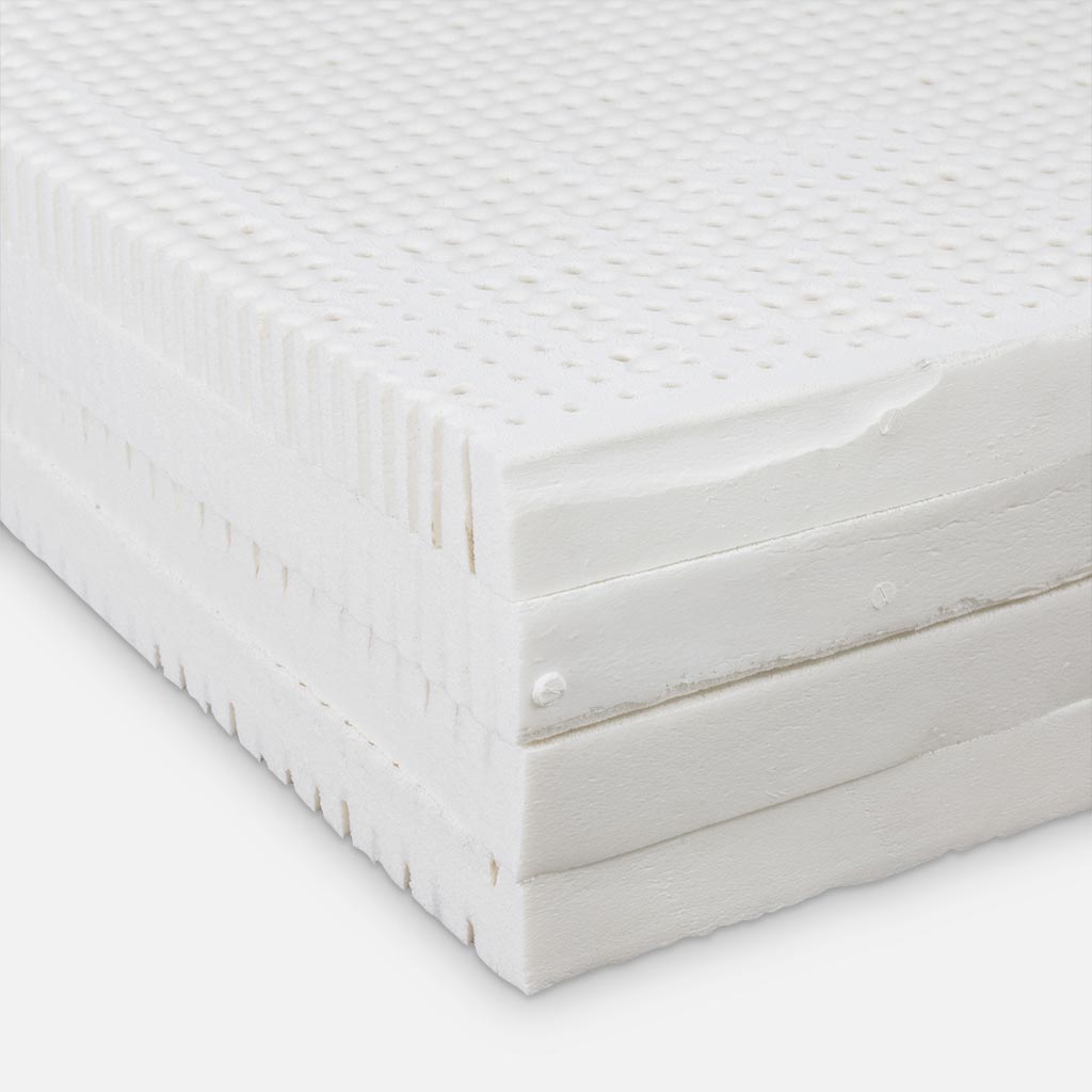 Raw Layers of Organic Dunlop Latex