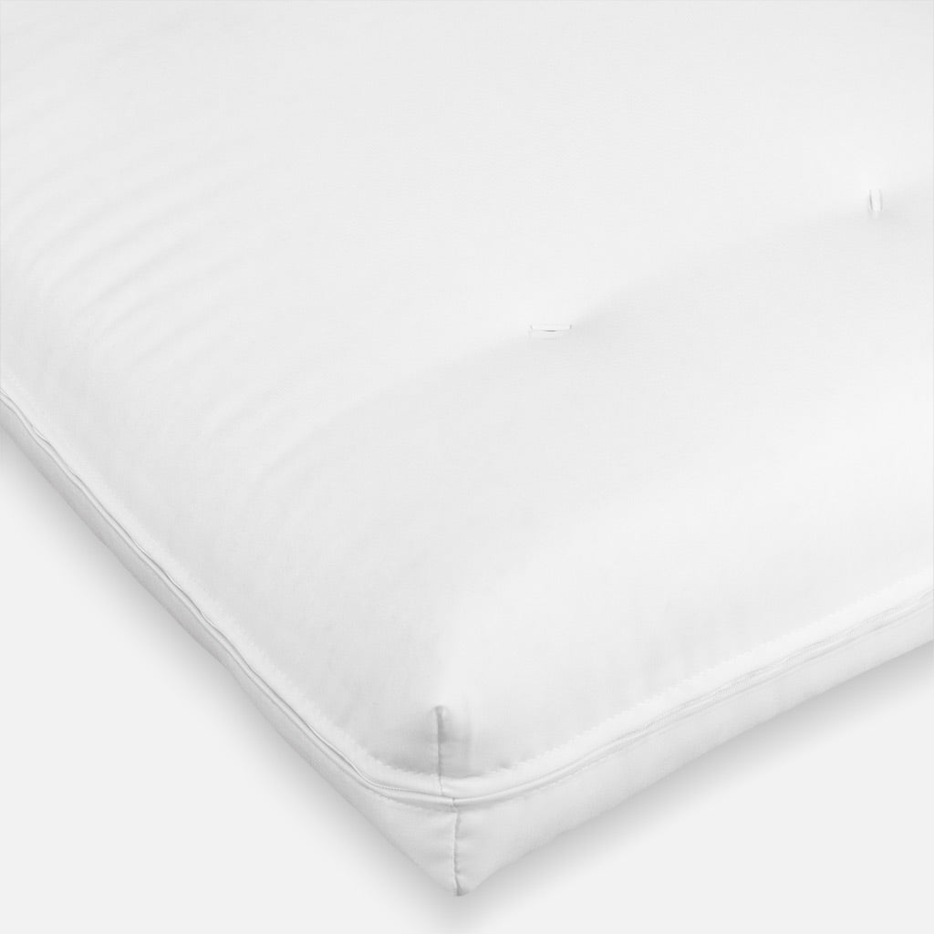 Eurotop Futon Mattress Made with Organic Latex or Memory Foam