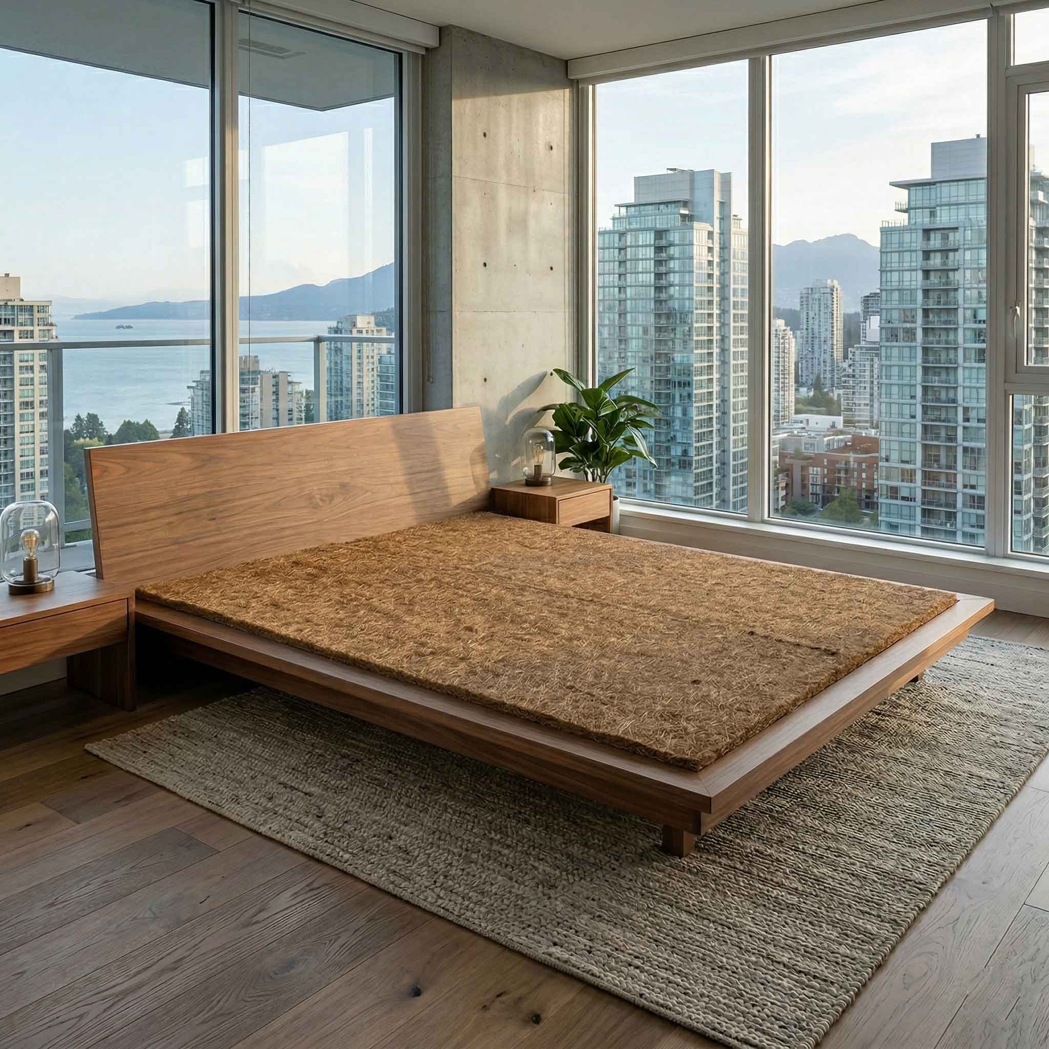 Coir Bunkie Board and Bed Rug