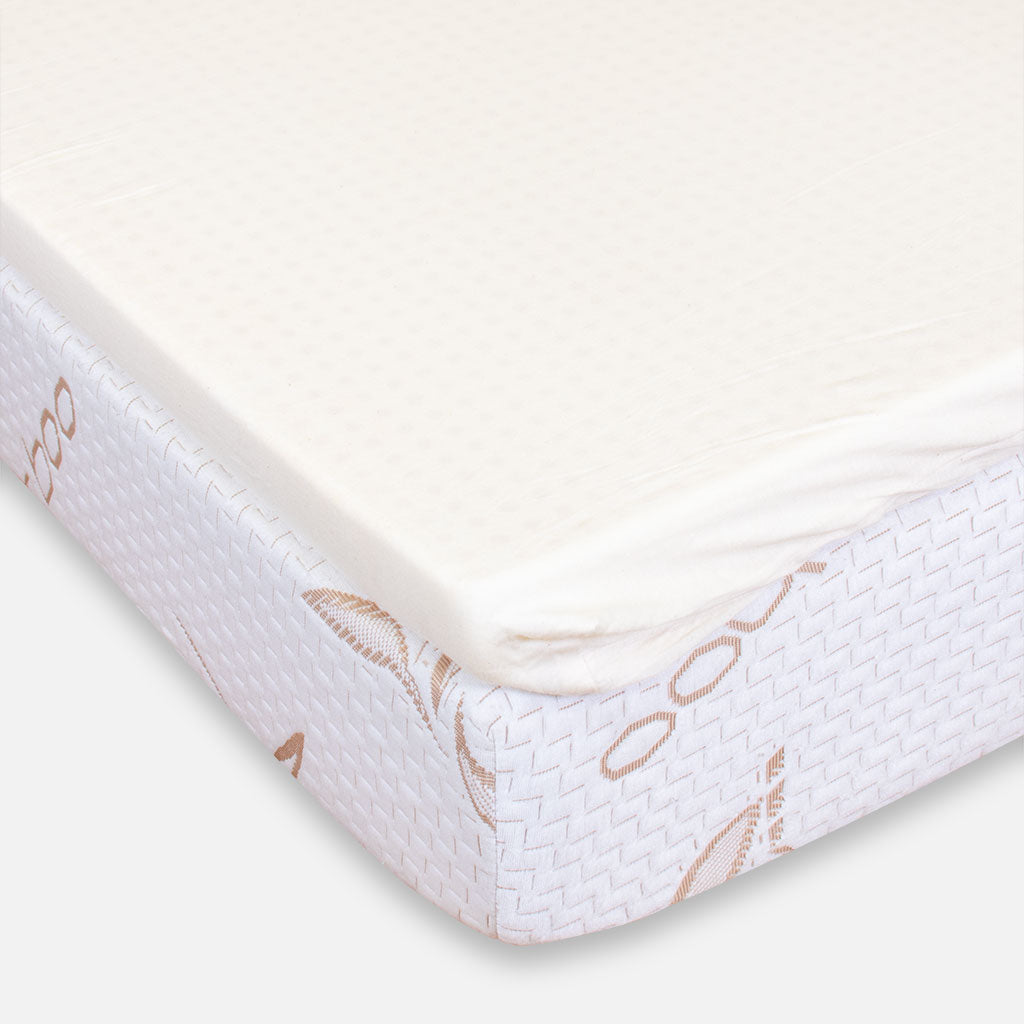 2" Topper over 6" Mattress in Bamboo