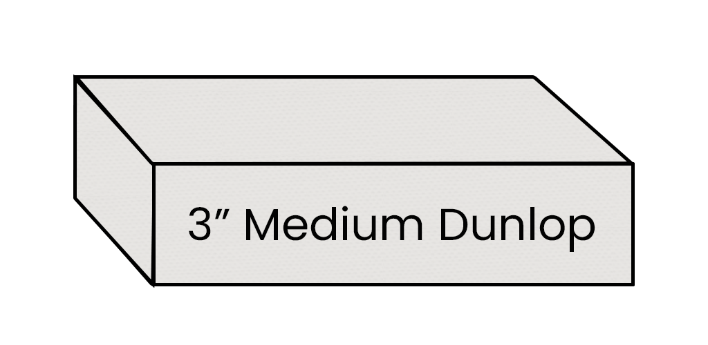 3" Dunlop Topper Medium