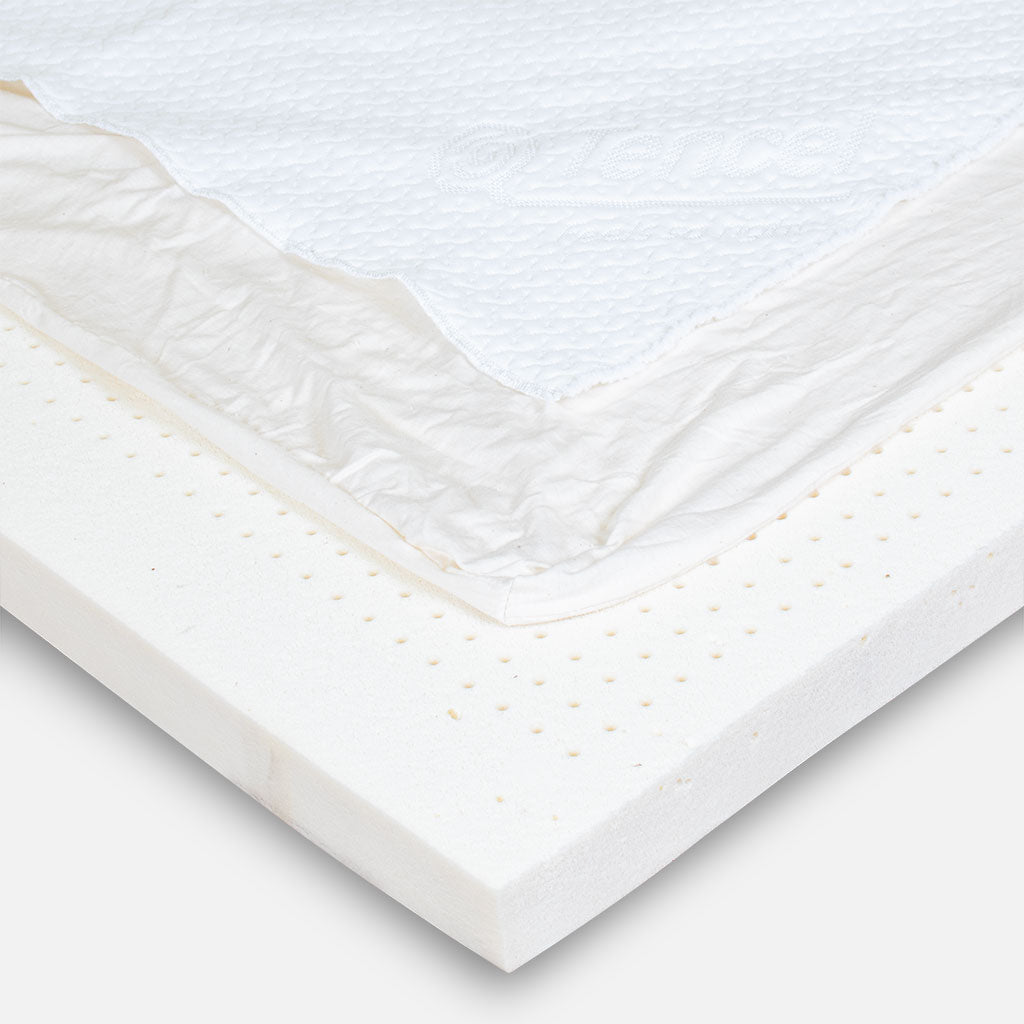 Materials for a latex mattress