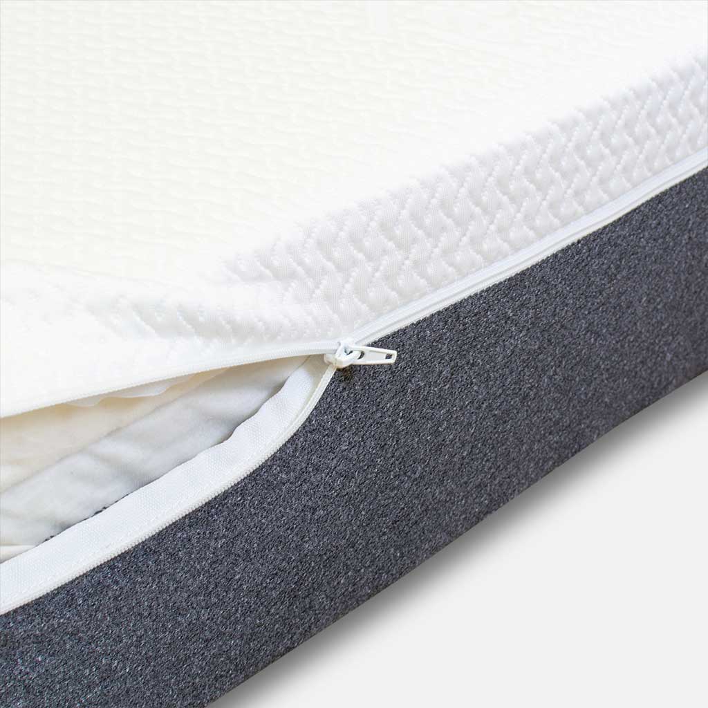 Open Zipper Tencel Cover on Organic Latex